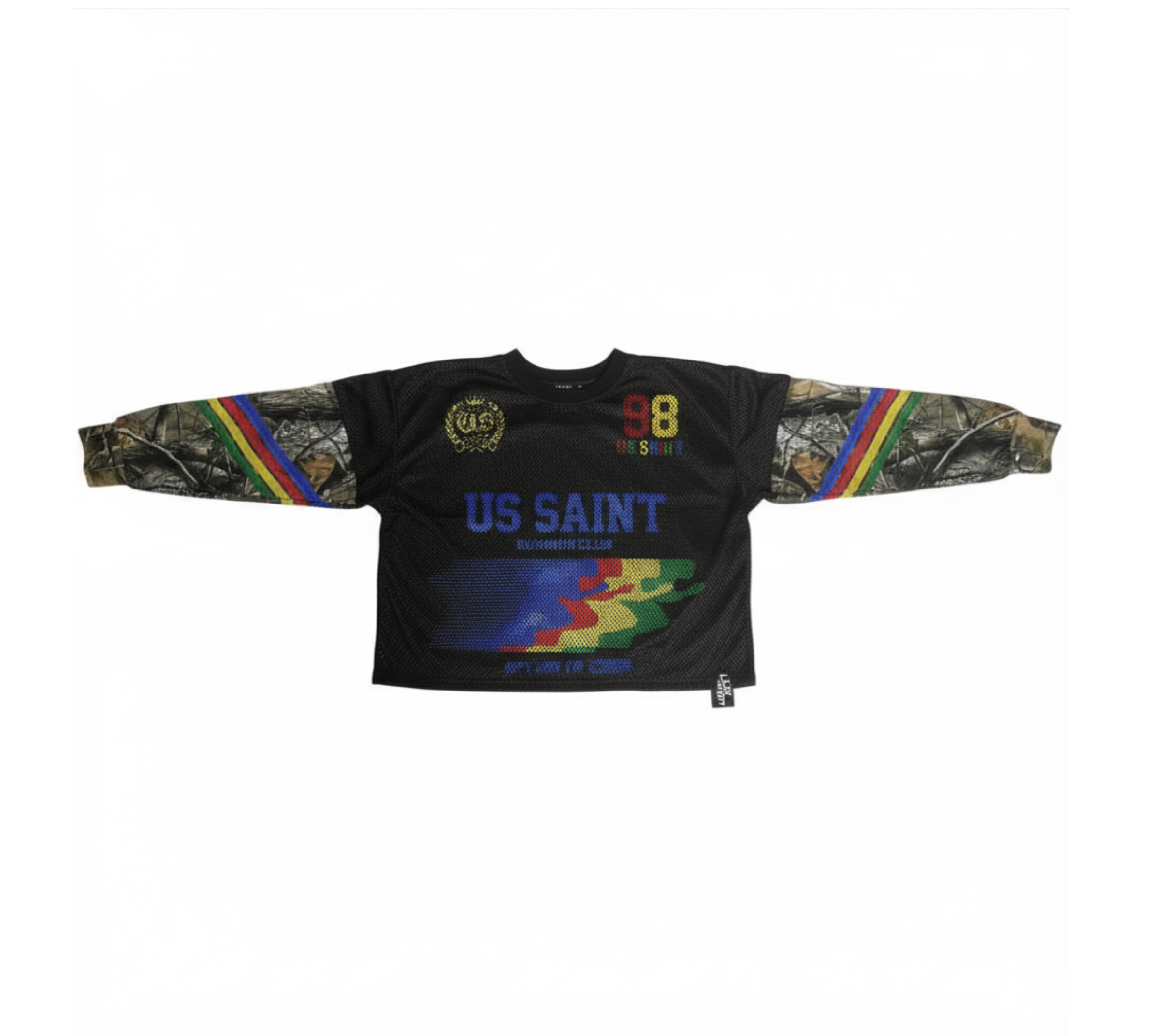 “Runners Club” SMOKECAMO BLACKOUT THERMAL LONG SLEEVE SHIRT